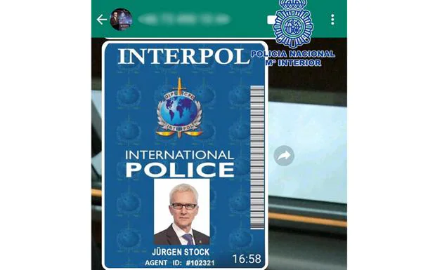 La Policía Nacional alerta de la estafa de suplantación de identidad de Interpol