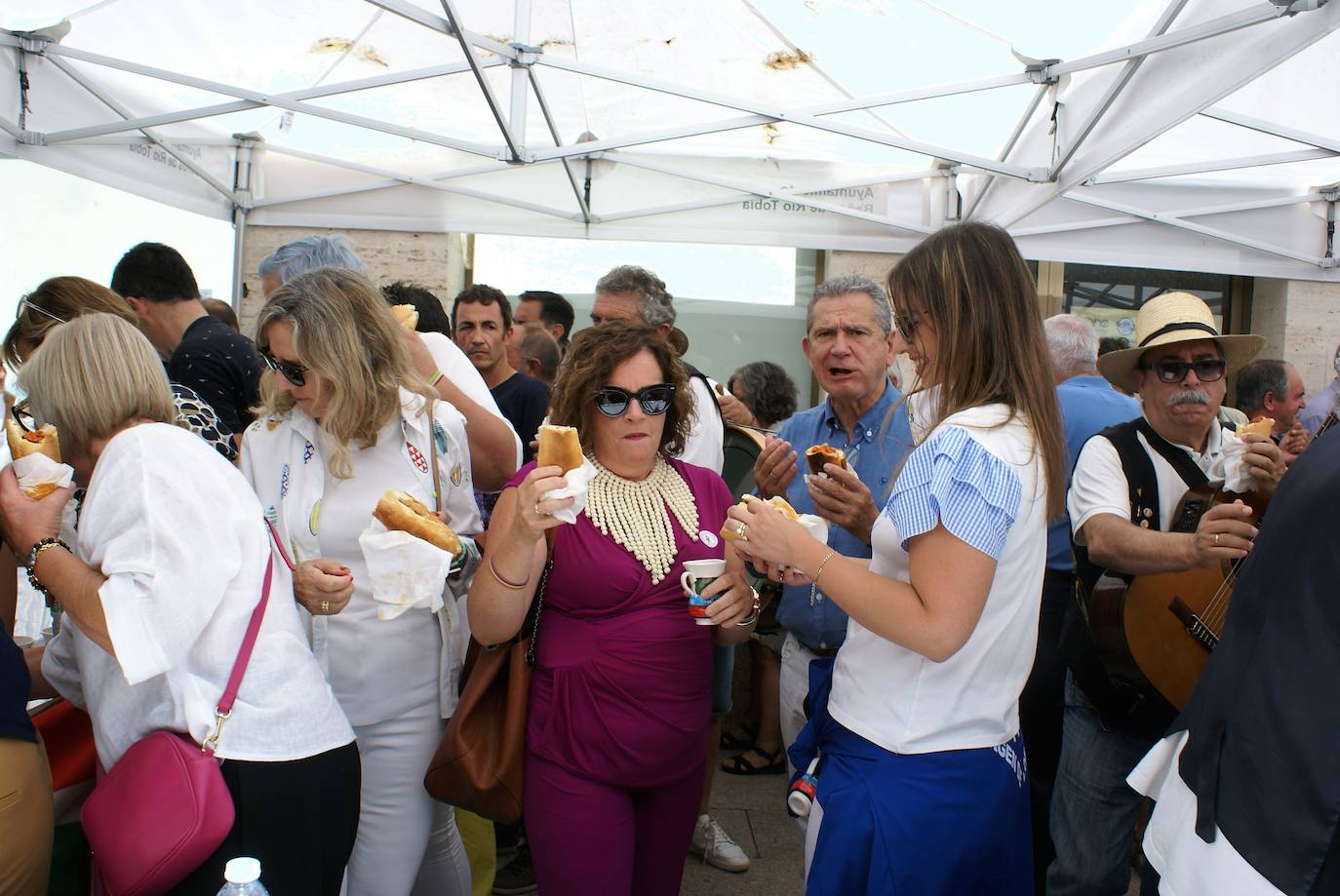 Éxito de público en el festival del chorizo de Baños