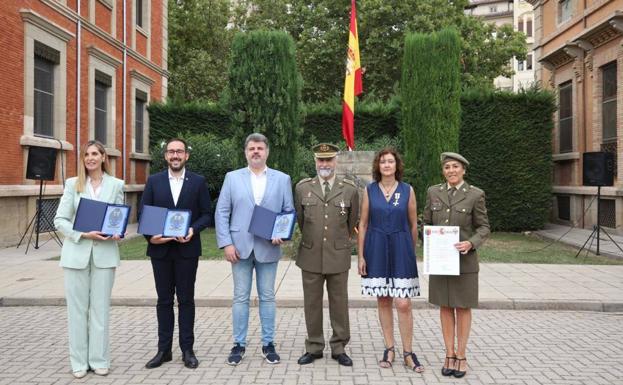 La Delegación de Defensa distingue la implicación riojana con las Fuerzas Armadas