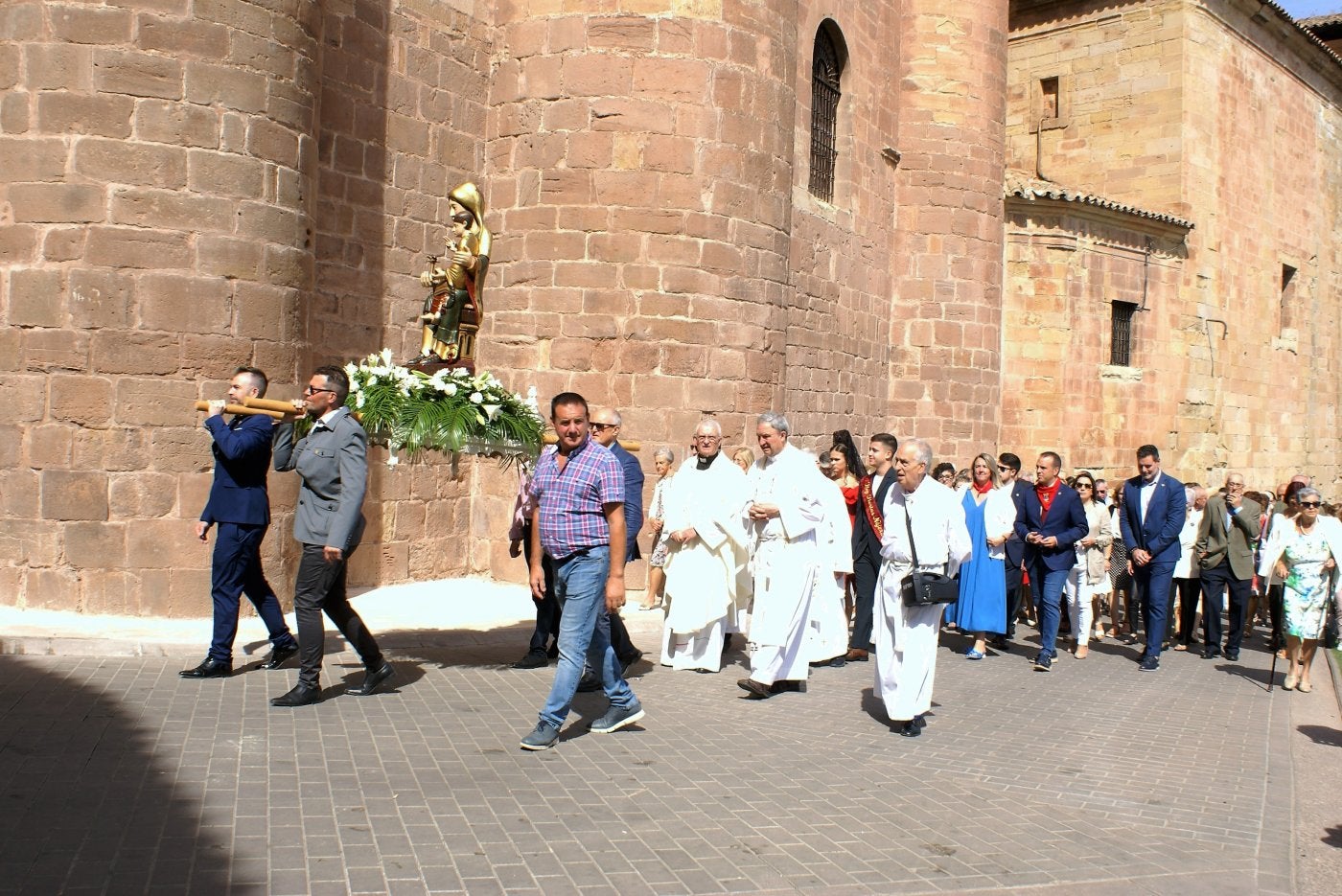 Por Santa María la Real, la patrona