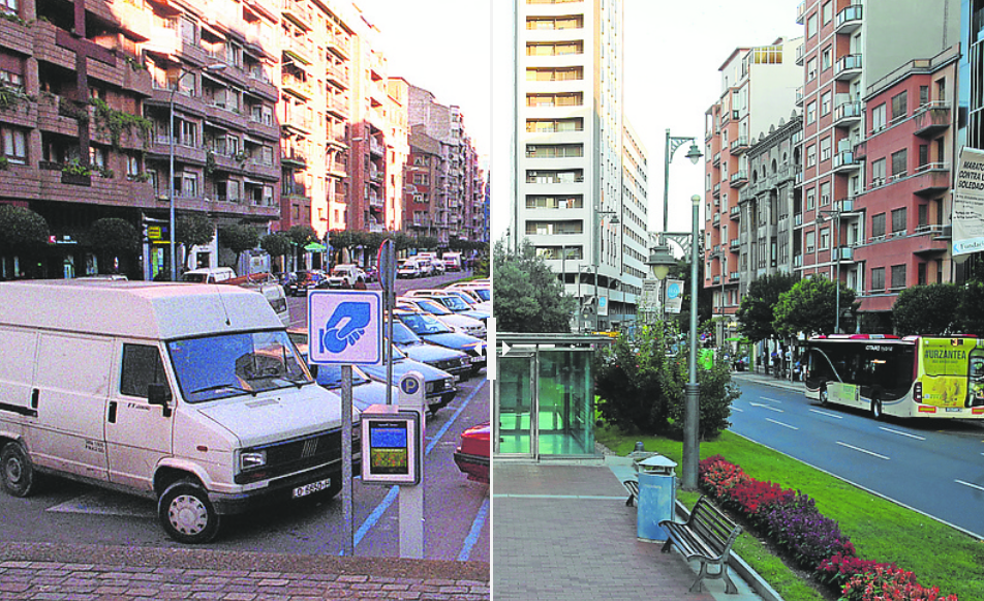 El parking que ahora es parking