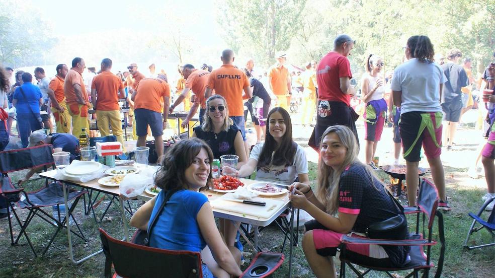 Concurso de paellas para despedir las fiestas de Nájera