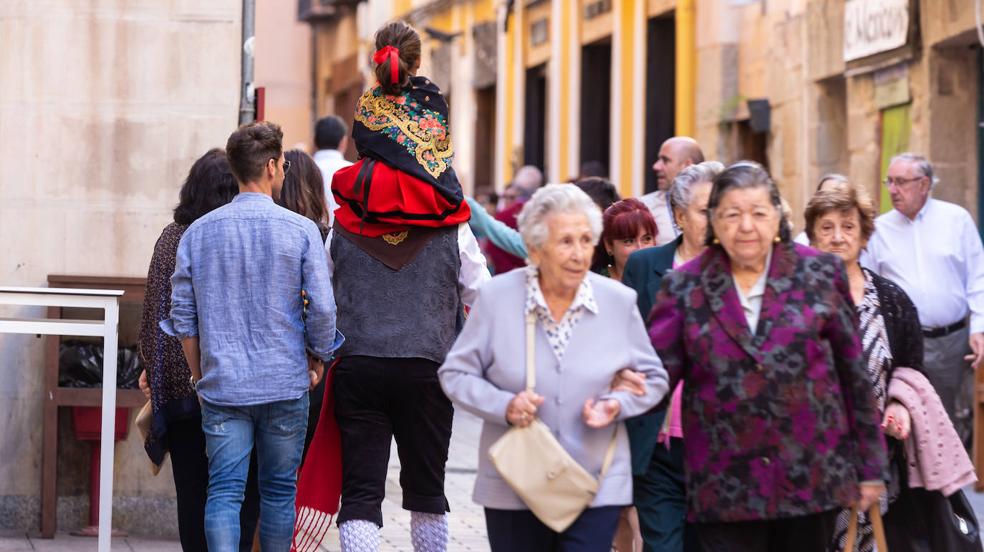 El ambiente en las calles de Logroño en el día de San Mateo