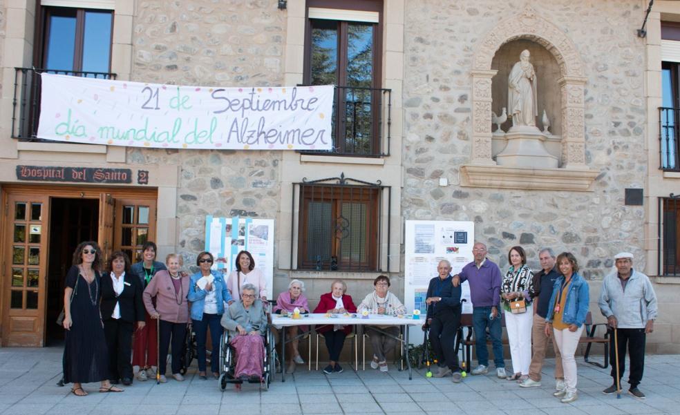 El hospital hizo 'visible' el alzheimer con diversos actos'