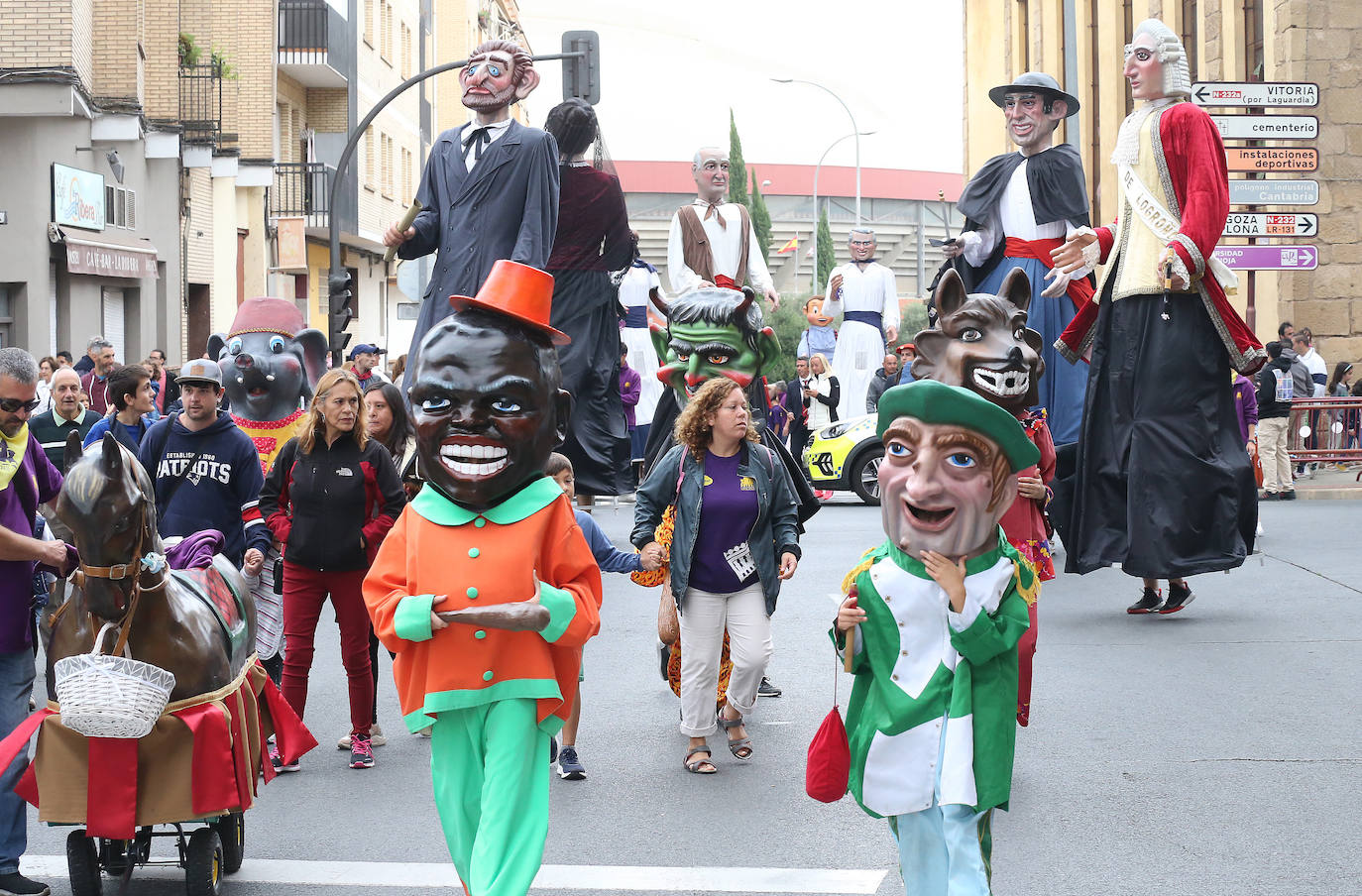 Ambiente mateo en el último día de fiestas