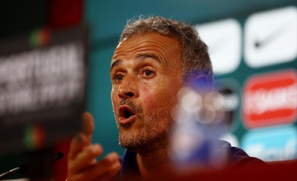 Luis Enrique: «La línea más potente es la defensa»