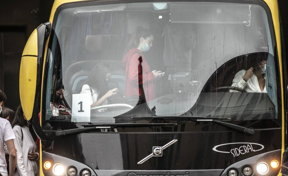Arnedo, último destino de los autobuses de fiestas