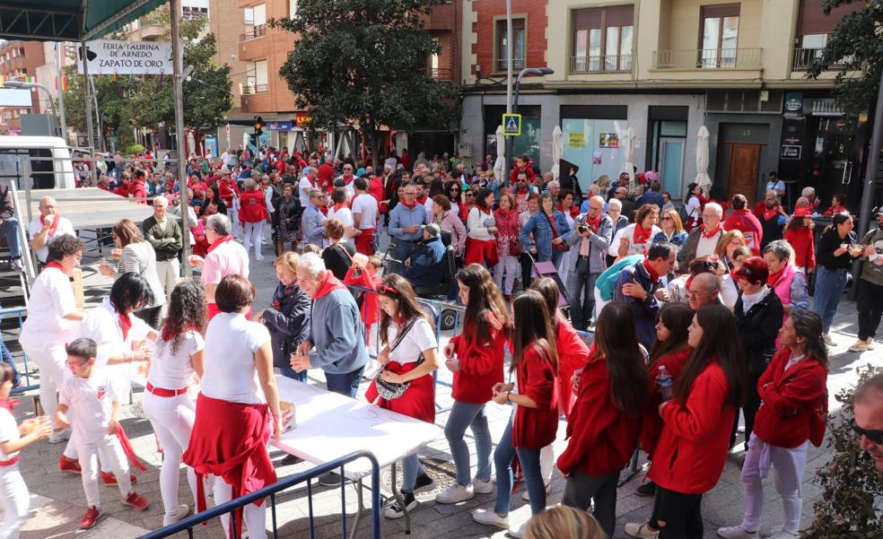 Al tercer día llegó la feliz rutina a Arnedo