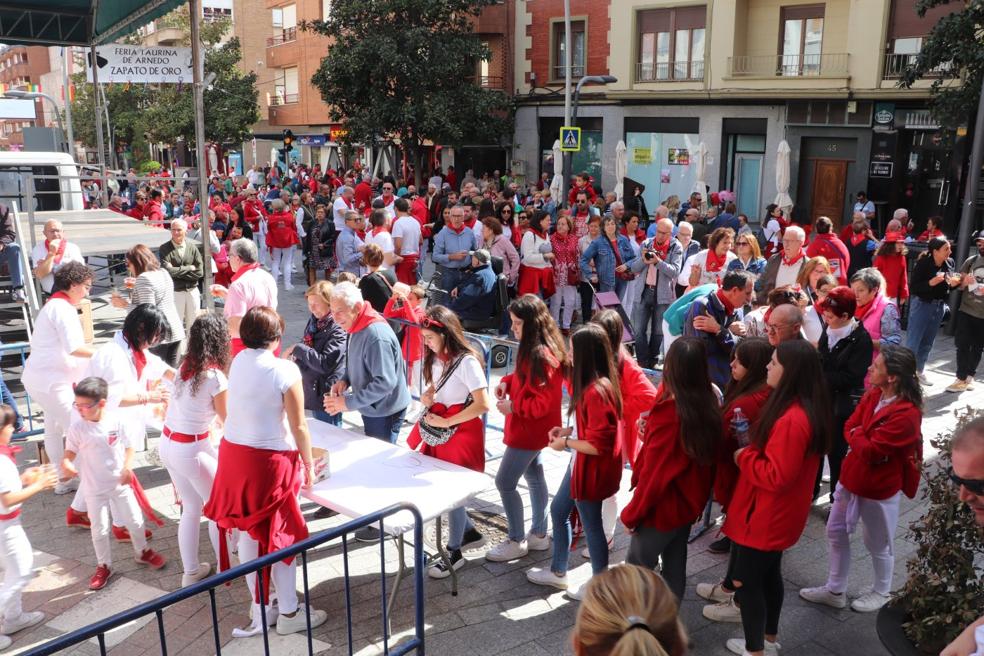 Al tercer día llegó la feliz rutina a Arnedo