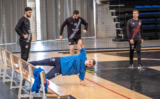 El Ciudad de Logroño, en cuadro antes de recibir al Huesca