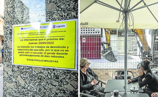 Veinte días sin poder entrar ni salir del garaje