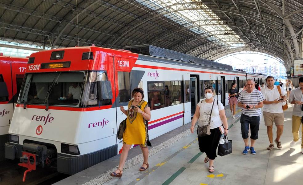 Los viajes en tren se disparan un 40% por los abonos gratuitos