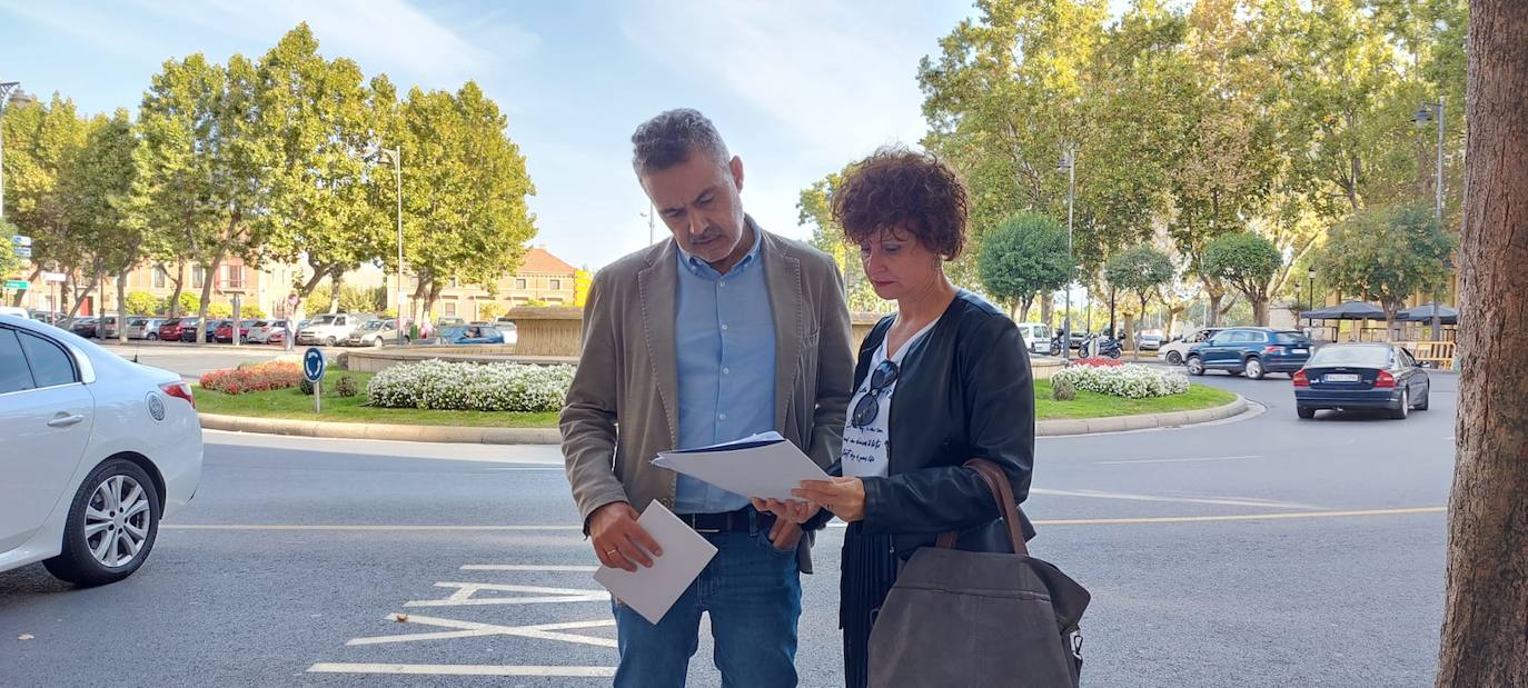 El PP denuncia que el eje ciclista entre El Espolón y Murrieta eliminará 150 aparcamientos