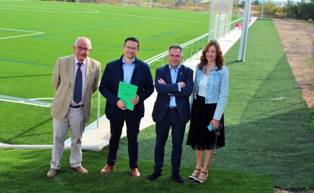 El campo de fútbol de Lardero contará con nuevos vestuarios