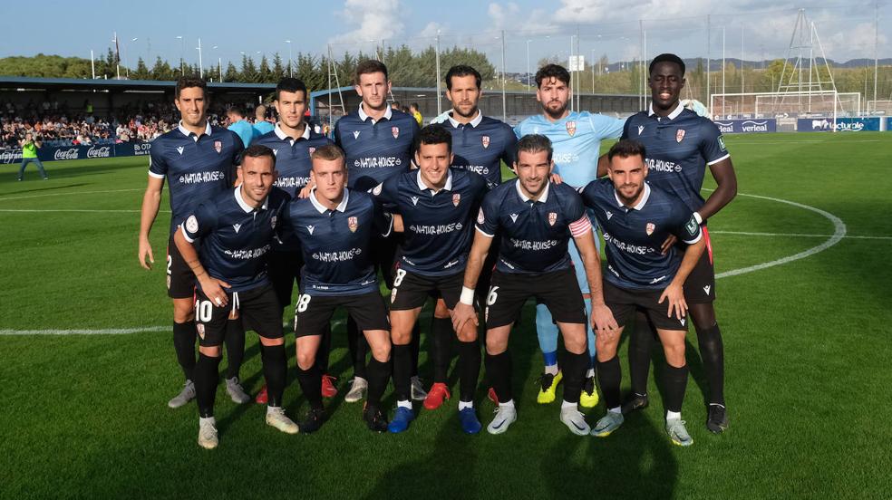 La UD Logroñés cae ante el Osasuna Promesas