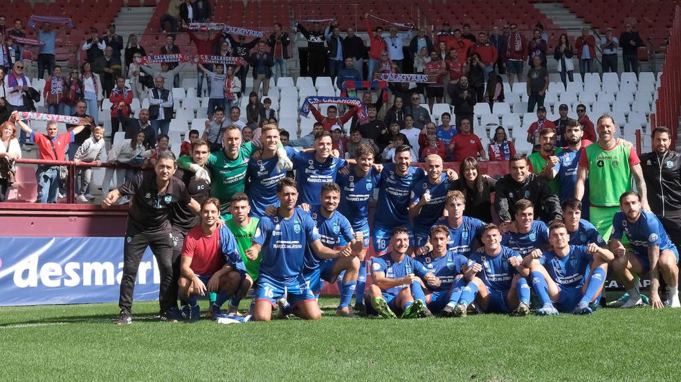 Victoria del Calahorra frente a la SD Logroñés (0-2)