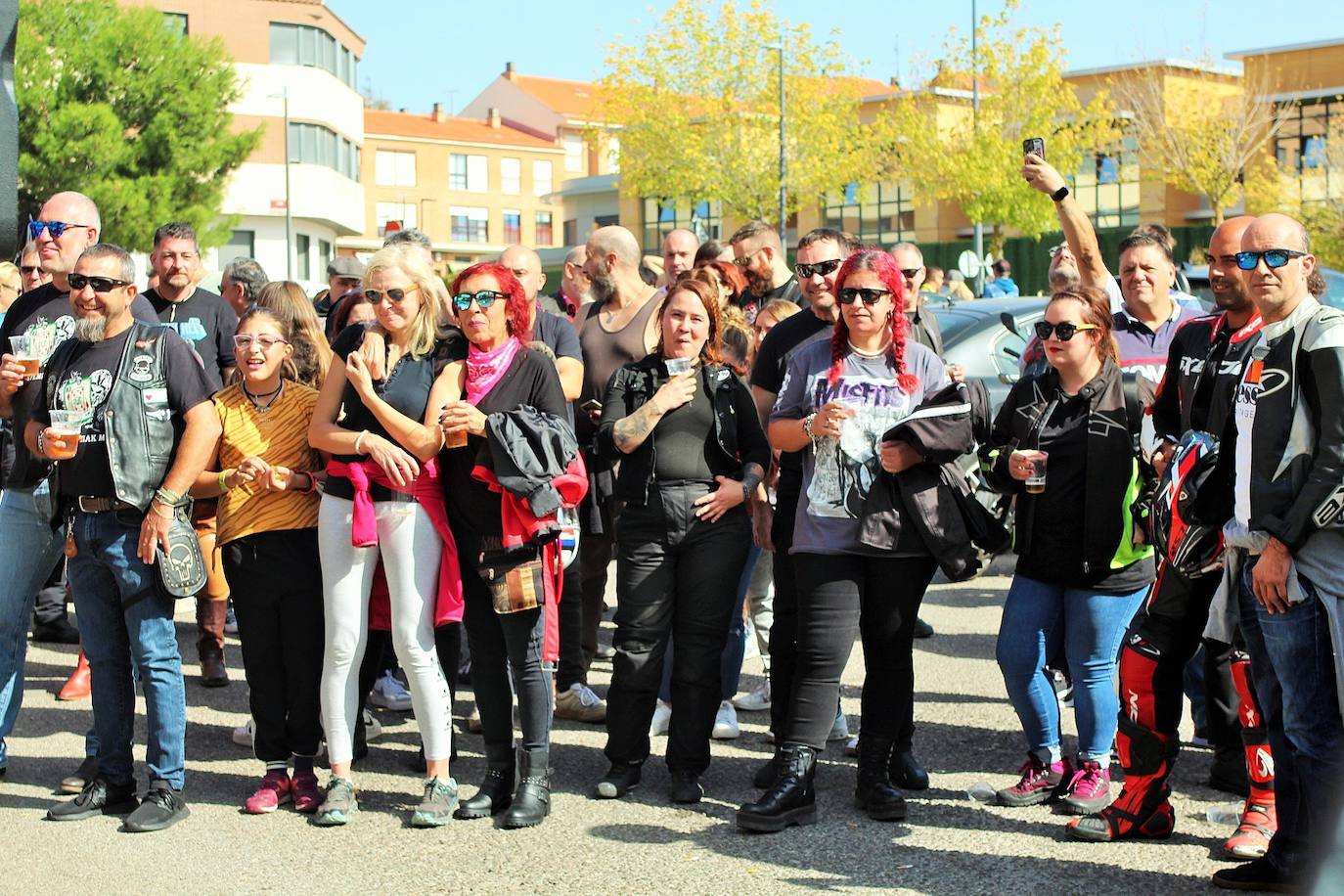 Villamediana dedica un memorial a los motoristas fallecidos en la carretera