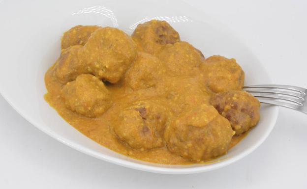 La receta de hoy de Javier Romero: albóndigas al curry