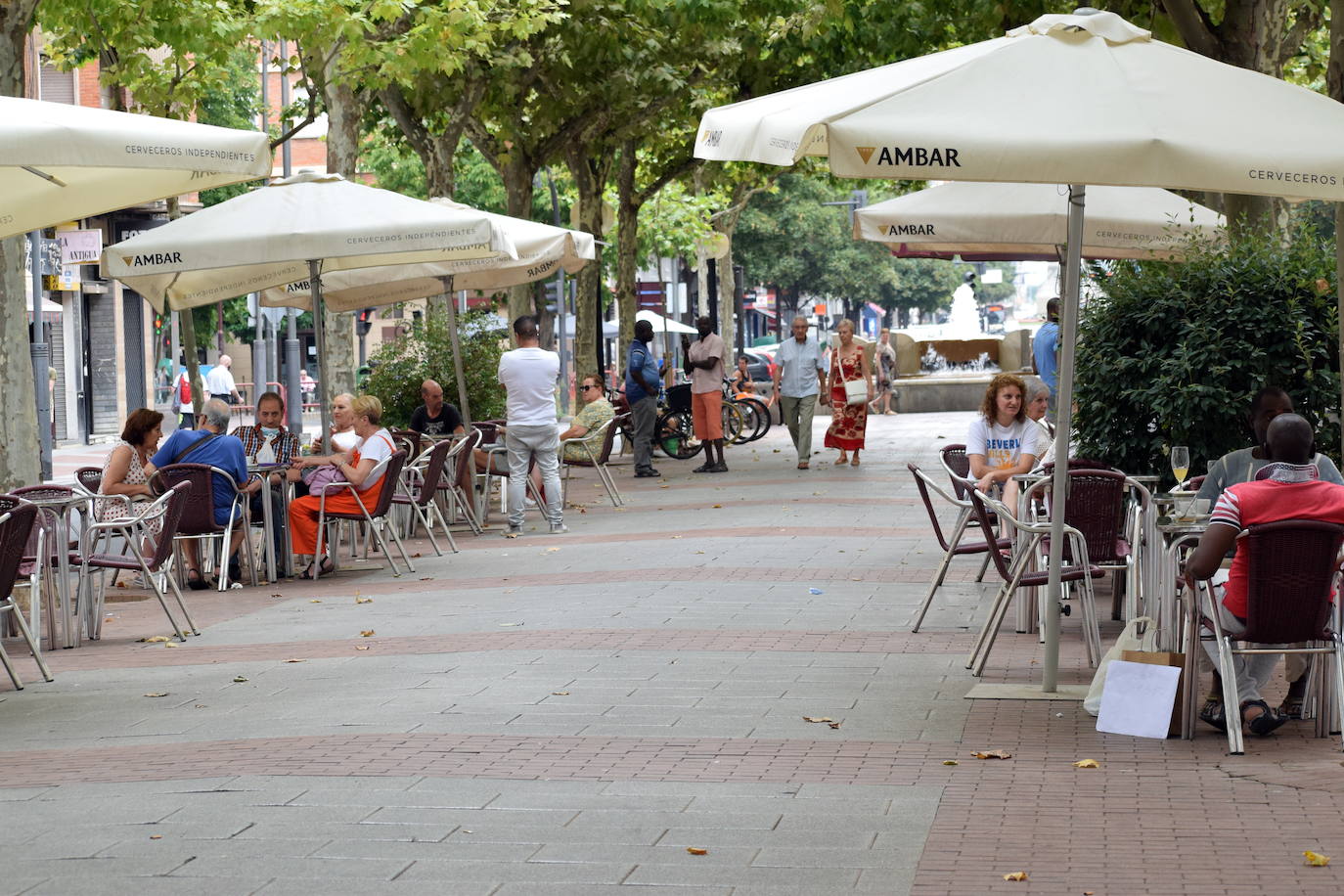 Un domingo de 30 grados en mitad de octubre