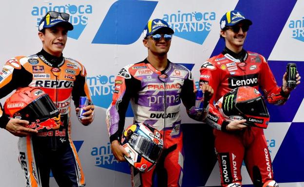 Márquez se queda a 13 milésimas de la pole de Jorge Martín