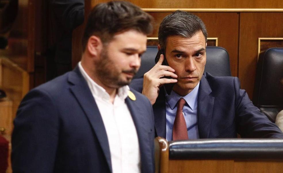 Los socios de Sánchez encarecen su apoyo a las puertas del primer test presupuestario