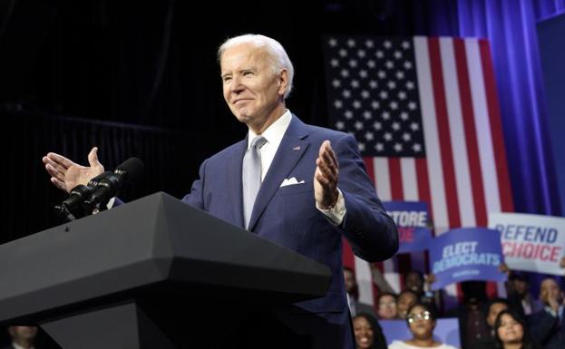 Biden promete legislar el aborto si su partido gana el Congreso