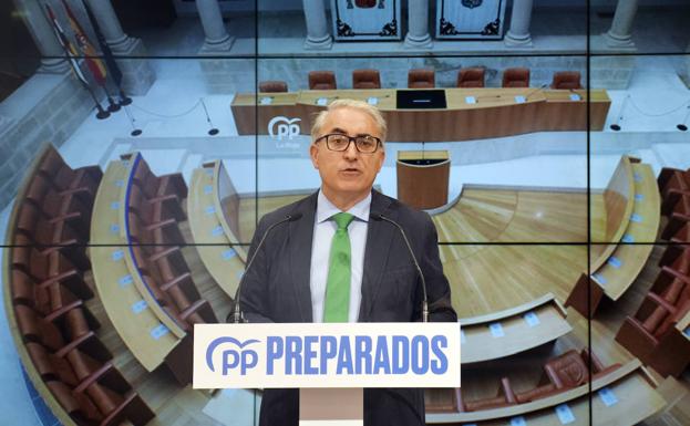 Garrido: «Con Andreu, a más impuestos en La Rioja, peores servicios públicos y menos prosperidad»