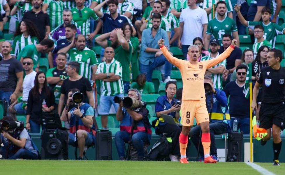 Griezmann comanda un golpe del Atlético encima de la mesa