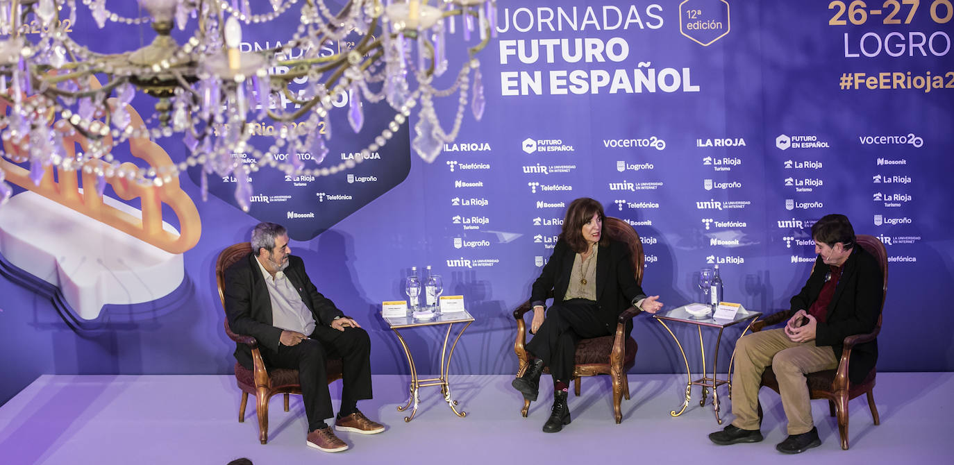 Apertura de Futuro en Español en el Círculo Logroñés con Luis García Montero y Elvira Lindo