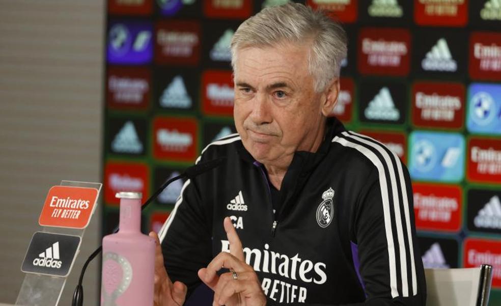 Ancelotti: «No estamos interesados en el mercado de invierno»