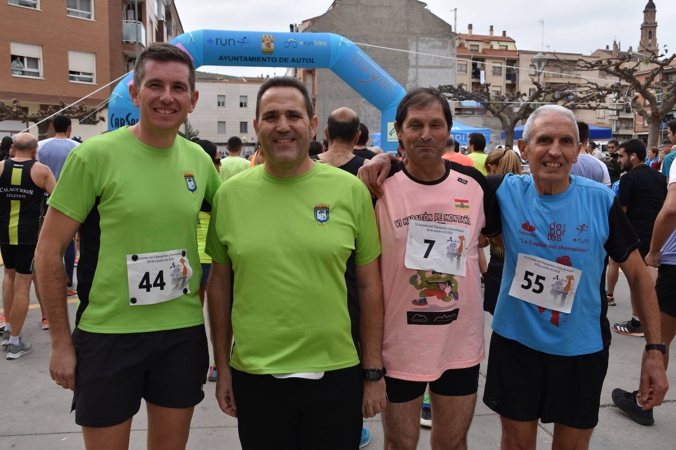 Doucoure y Gutiérrez ganan la XII 'Carrera del champiñón y la seta' de Autol