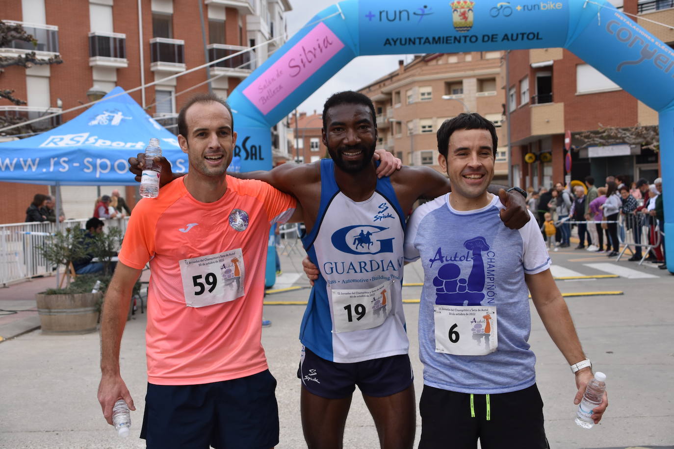 Doucoure y Gutiérrez ganan la XII 'Carrera del champiñón y la seta' de Autol