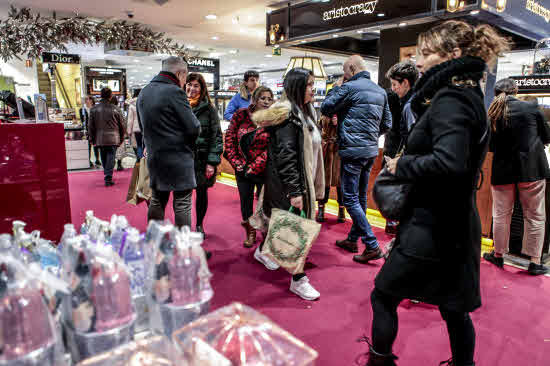 Imagen de un comercio calagurritano. /Isabel Álvarez