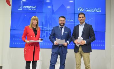 El PP presentará 36 enmiendas a los PGE por más de 171 millones de euros para «hacer justicia con La Rioja»