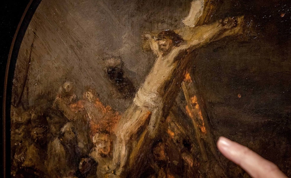 Rembrandt pintó un boceto al óleo arrumbado durante un siglo