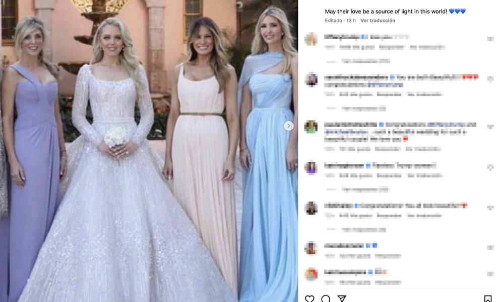 La cuarta hija de Trump se casa en una fastuosa boda en Florida