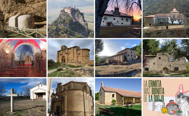 Las 11 ermitas más propuestas como 'La más bonita de La Rioja'