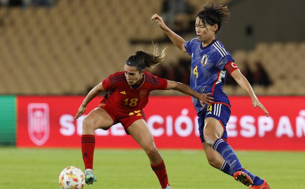 La selección española se impone a Japón sin la participación de Ana Tejada