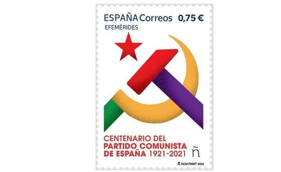 La juez levanta la suspensión del sello del PCE y permite a Correos su tirada