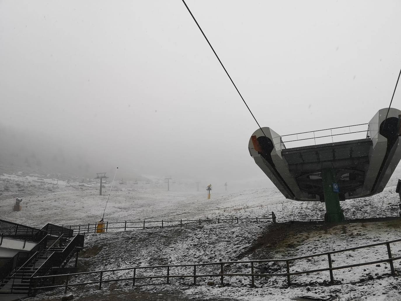 Frío y nieve a partir de 1.100 metros, primer fin de semana invernal en La Rioja