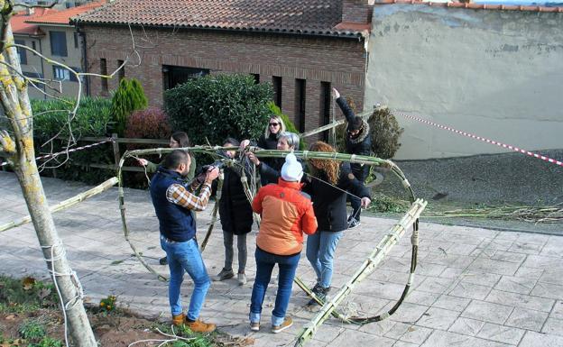 Taller de escultura en Ventosa