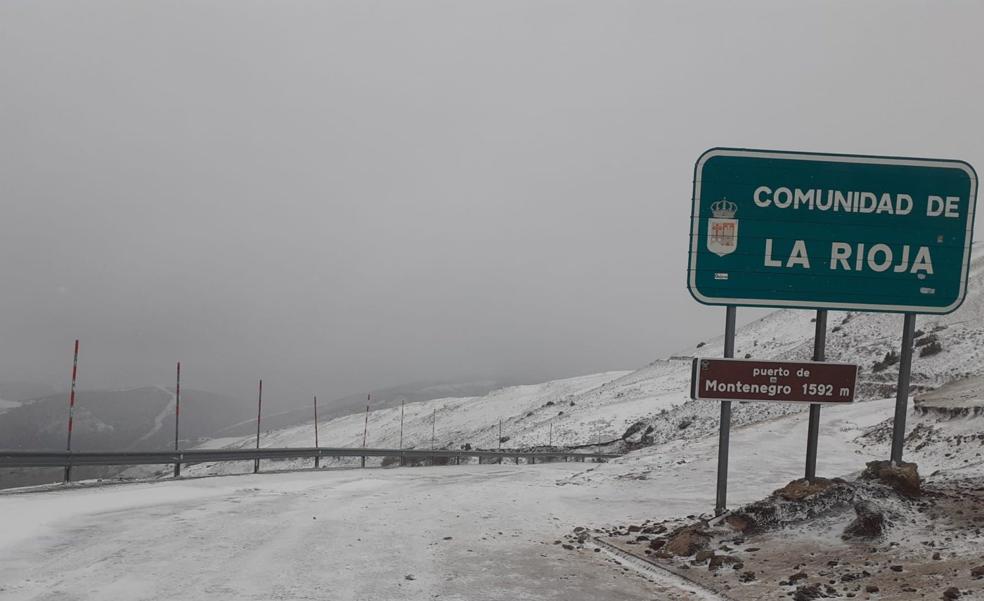 Llegan mínimas de hasta -4 grados en La Rioja y nieve a 600 metros