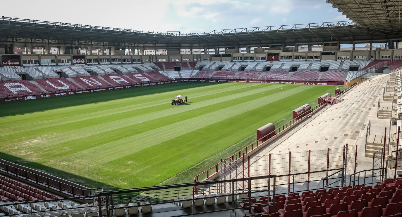 Las Gaunas lucirá el sábado nuevos tepes