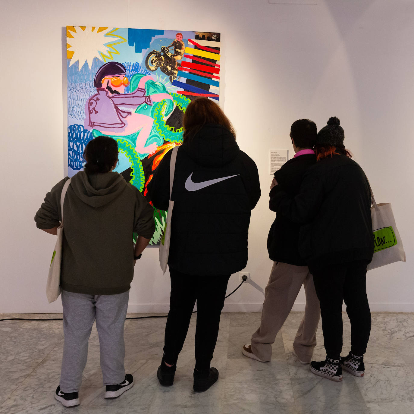 Talento joven y lenguajes punteros del arte