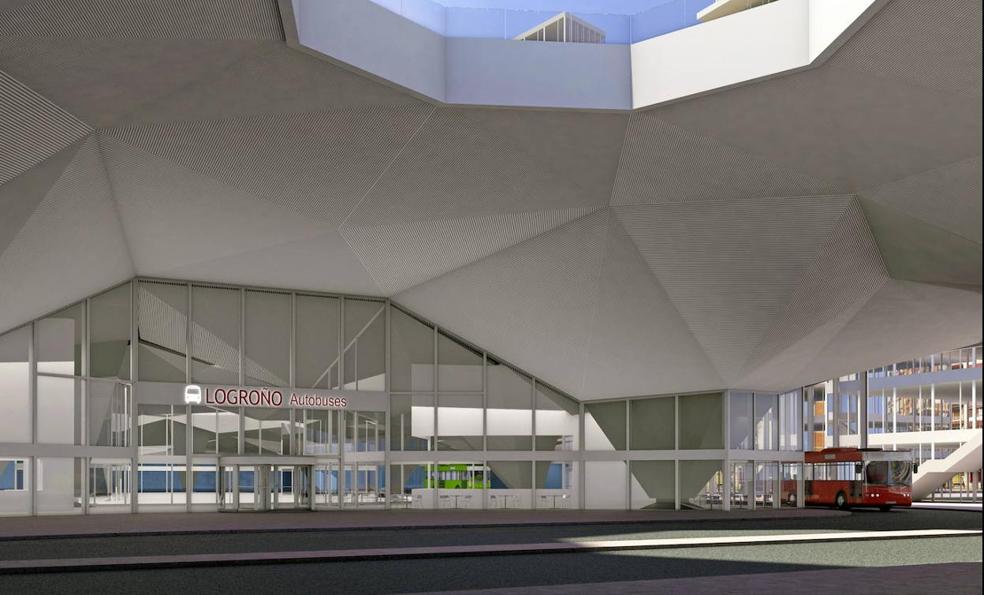 Octubre de 2023: La nueva fecha para la apertura de la estación de autobuses de Logroño