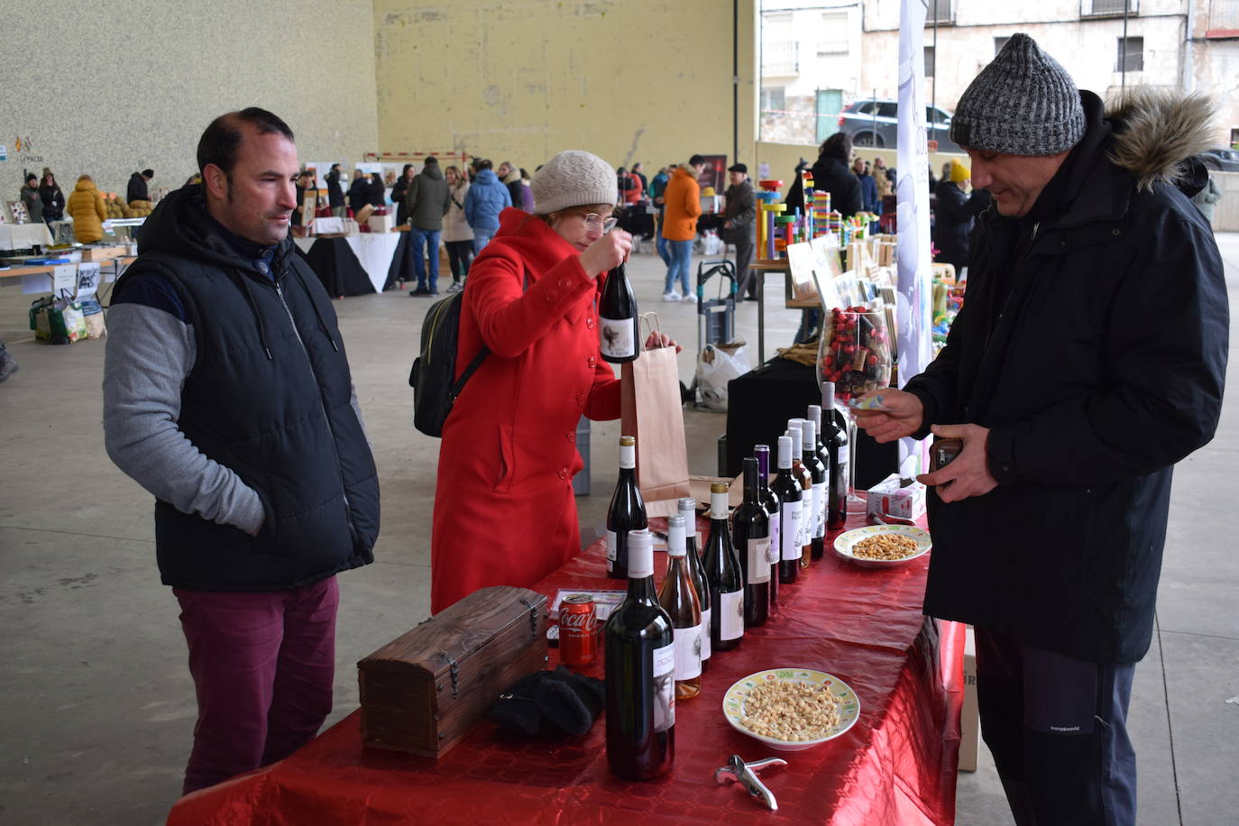 Jornada de mercado y visitas al belén, en Sorzano