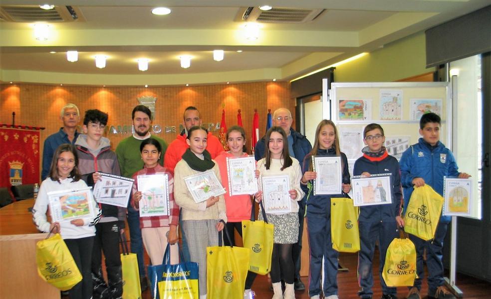 Concurso escolar de dibujo en los tres colegios de Nájera