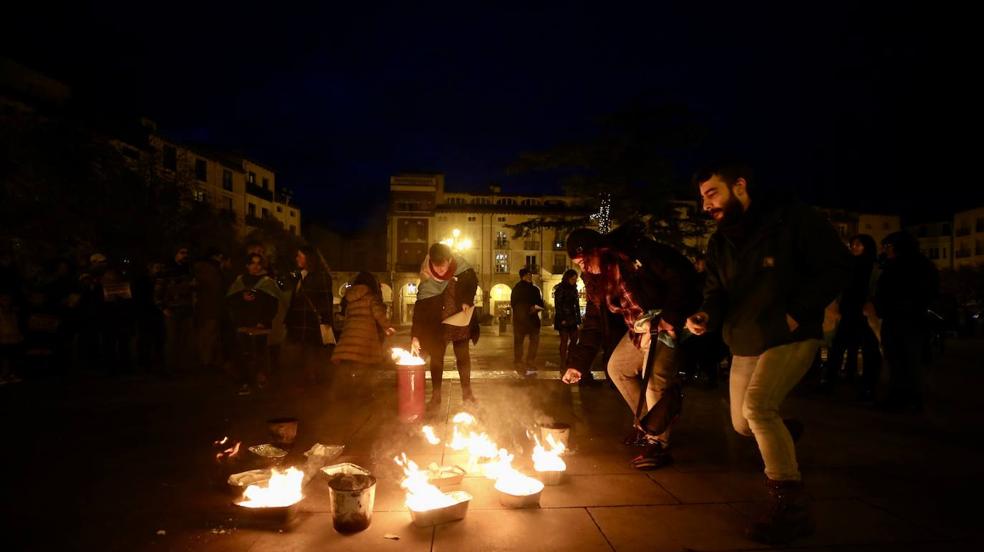 Gylda y Marea Arcoíris reclaman con una protesta en Logroño una ley trans «sin recortes»