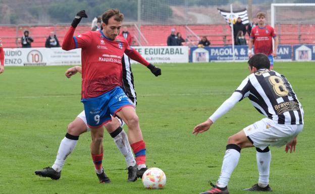 El referente del Calahorra se apellida Baselga: máximo goleador y el que más juega