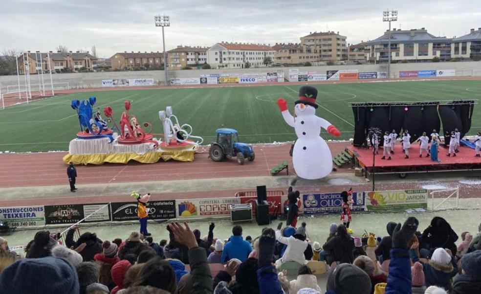 Melchor, Gaspar y Baltasar llegarán a Haro por los aires